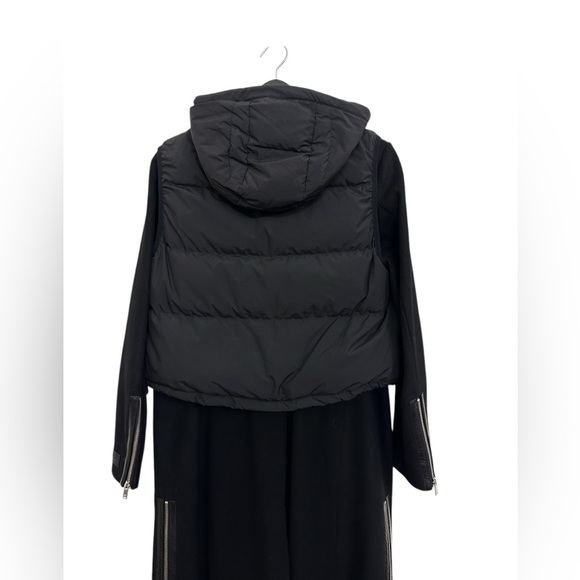 NWT MOOSE KNUCKLES Ranelagh Convertible Puffer Hooded Shell & Wool Coat Sz L - Picture 14 of 16